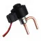 Sanhua DPF(TS1)1.8C-66 Elektronik Genleşme Vanası (EEV) – Kv 0,10 · 500 Adım · Ø6,35 mm Dirsekli Bağlantı