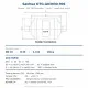Sanhua DTG-A03030-901 Drayer (Kurutucu Filtre) – 3/8" ODF Kaynaklı, 3 inch³, 48,3 bar