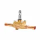Sanhua MDF-A02-6H002 Solenoid Valf – NORMALDE AÇIK (NO), 3/8" Kaynaklı, Kv 0,8 m³/h (Bobin Hariç)