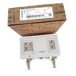Sanhua PS15AL-S51 Çift Basınç Prosestatı – Otomatik Reset, -0.5~7 / 6~32 Bar, 7/16” Rakorlu Bağlantı (10660002802)