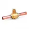 Sanhua SBV03-019T Küresel Vana Servis Portsuz – 3/8" ODF Lehim, Kv 5,5, 49 bar