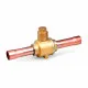 Sanhua SBV03-019T Küresel Vana Servis Portsuz – 3/8" ODF Lehim, Kv 5,5, 49 bar