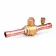 Sanhua SBV04-319T Küresel Vana Servis Portlu – 1/2" ODF Lehim, Kv 7,3, 49 bar