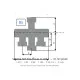 Sanhua SHF-50A-79 4 Yollu Çevirme (Reversing) Vanası | ~49 kW R410A | 7/8" + 1 1/8" (22×28 mm) ODF | Bobin Ayrı