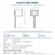 Sanhua SHF-56001 4 Yollu Vana Bobini – AC 220-240 V, 4,5 W, IP54, 500 mm Kablolu