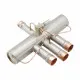Sanhua SHF(L)-7H-34U-52 4 Yollu Çevirme (Reversing) Vanası – 3/8"→1/2", Kv 2,9, Inverter Uyumlu, Bobinsiz