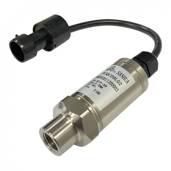 Sanhua YCQC02L18 Basınç Sensörü (Transdüser) – 4-20 mA Çıkış, −1…12 Bar, 7/16" Flare, Packard