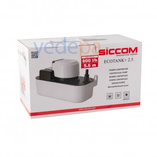 Siccom Ecotank 2.5 Klima Drenaj Pompası
