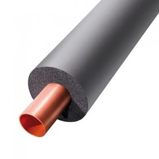 1/4" Tekli İzolasyonlu Bakır Boru - Ecutherm™ | 13mm Siyah PEX İzolasyon | E Sınıfı