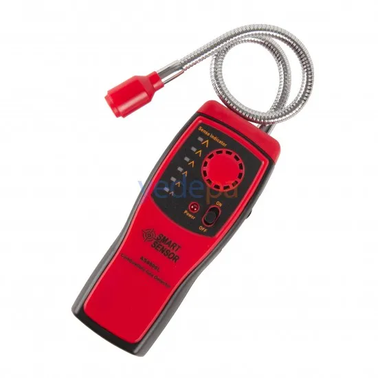 Smart Sensor AS8800L Taşınabilir Yanıcı Gaz Dedektörü - Metan, Propan, LPG, Asetilen ve Diğer Gazlar İçin