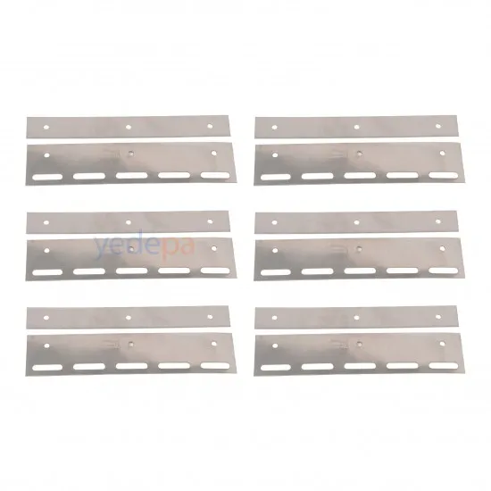 Soğuk Oda – Buzhane Polar PVC Perde Askılığı (1 Metre 304K Krom Paslanmaz – 6 Adet 20 cm Aparatlı) | Paslanmaz PVC Perde Rayı