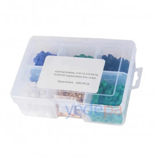 Soğutucu Gaz Hortum ve Aparatları İçin Contalar ve Basınç Düşürücü Seti - HVAC/R Uygulamaları