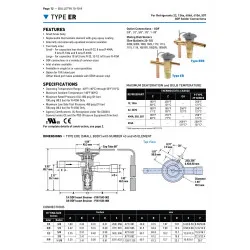 Sporlan ERZE/BBIZE-2-GA Termostatik Ekspansiyon Valfi – 7 kW / 2 Ton, R410A