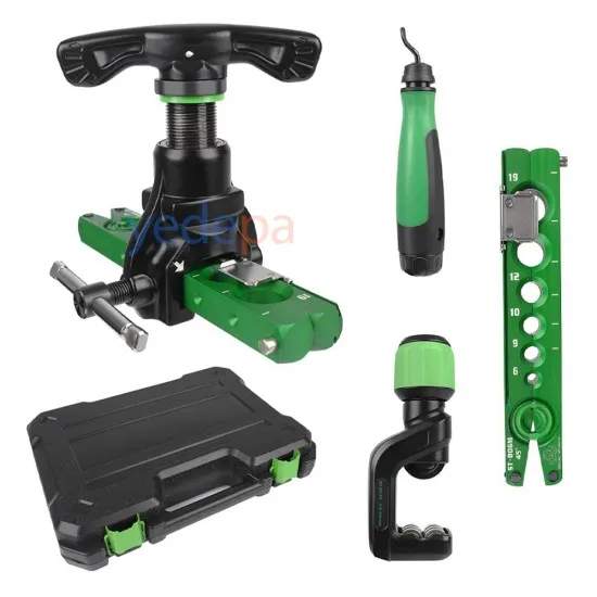 ST-806FT-L Eksantrik Havşa Açma Seti - HVAC ve Soğutma Sistemleri İçin Profesyonel Boru Havşalama