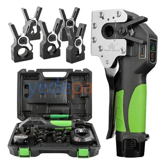 ST-E900A Şarjlı Otomatik Havşa Açma Cihazı - 45° Konik Tasarım, 2200mAh Batarya, HVAC ve Soğutma Sistemleri İçin