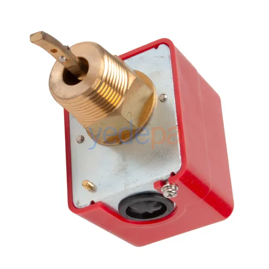 Techsun HFS-25 Kürek Tipi Sıvı Akış Şalteri - Paddle Flow Switch, 220V, 15A, Pirinç Gövde
