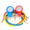 Techsun MFD-200 Manifold Seti - R22, R134a, R404a, R407C Gazları İçin - 3 x 90 cm Hortumlu