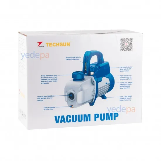 Techsun TC-MVP-2M/A Tek Kademe Vakum Pompası