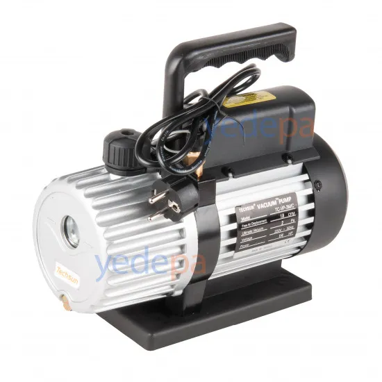 Techsun TC-VP-3M/C Tek Kademe Vakum Pompası - 1.8 CFM / 3 m³/h