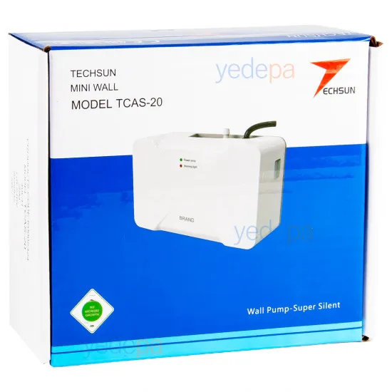 Techsun TCAS-20 Mini Duvar Tipi Ultra Sessiz Klima Kondens (Yoğuşma Suyu) Tahliye Pompası (40 L/saat, 20 m)