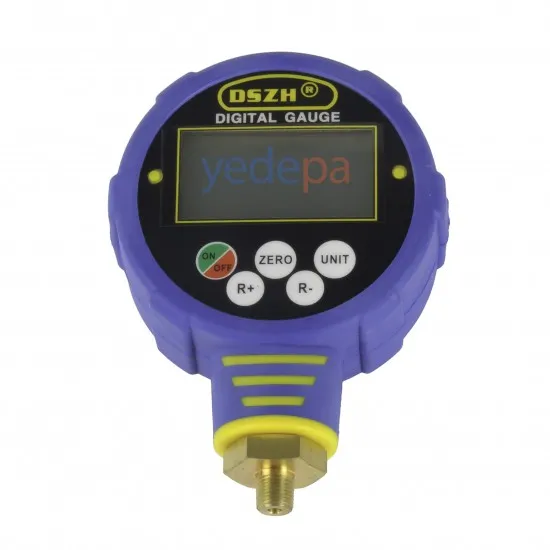 Tekli Dijital Manifold Saati - Alçak Basınç