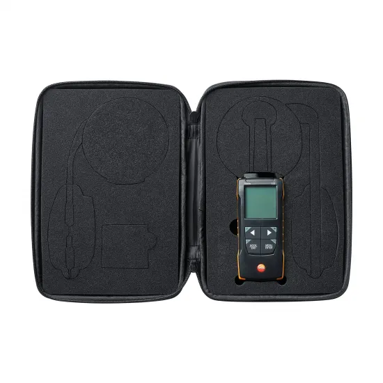 Testo 110 NTC/Pt100 Dijital Sıcaklık Ölçer – Bluetooth App Bağlantılı, TUC Prob Girişli, Alarmlı, HACCP Uyumlu, Prob Hariç (0563 0110)