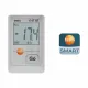 Testo 174 T BT Bluetooth Mini Sıcaklık Kayıt Cihazı (Data Logger) – −30…+70 °C, IP65, EN 12830, Soğuk Oda ve Dondurucu İçin (0572 1742 01)