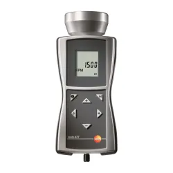 Testo 477 LED El Tipi Stroboskop – 30…300.000 fpm, 4800 Lux Flaş, Tetik Giriş/Çıkışlı, IP65 Alüminyum Gövde (0563 4770)