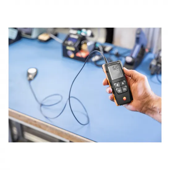 Testo 545 Dijital Lüksmetre (Işık Ölçer) – 0…100.000 Lux, C Sınıfı, LED Uyumlu, Kablolu Prob, Bluetooth App Bağlantılı (0563 1545)