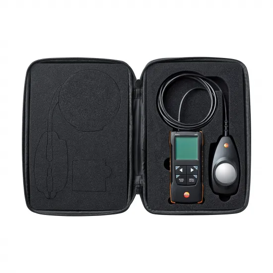 Testo 545 Dijital Lüksmetre (Işık Ölçer) – 0…100.000 Lux, C Sınıfı, LED Uyumlu, Kablolu Prob, Bluetooth App Bağlantılı (0563 1545)
