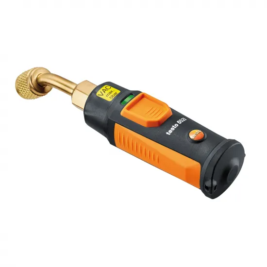 Testo 552i App-Controlled Wireless Vacuum Probe – Bluetooth Digital Vacuum Gauge, 0–20,000 Micron (0564 2552)