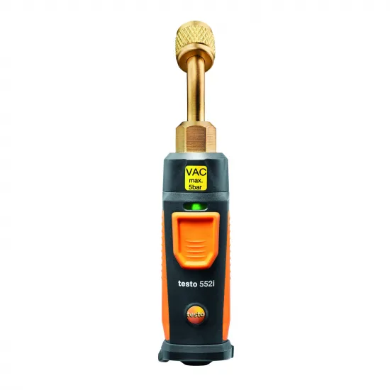Testo 558s Akıllı Vakum Seti – Dokunmatik 4 Yollu Dijital Manifold + 2× 115i Kıskaçlı Termometre + 552i Vakum Probu (0564 5582)