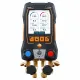 Testo 558s Akıllı Vakum Seti – Dokunmatik 4 Yollu Dijital Manifold + 2× 115i Kıskaçlı Termometre + 552i Vakum Probu (0564 5582)