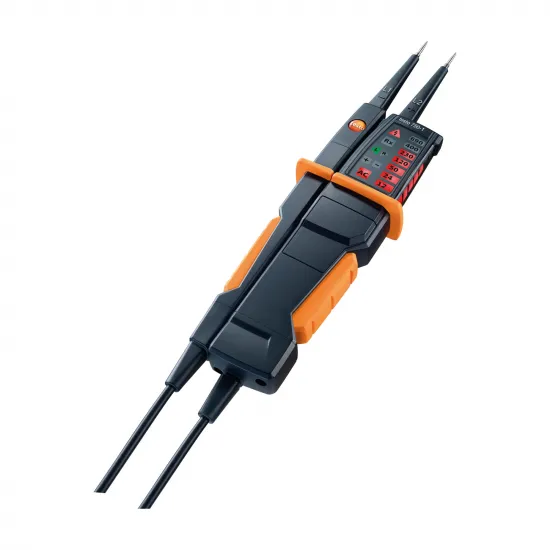 Testo 750-1 Voltaj Test Cihazı – 12…690 V AC/DC, Çok Yönlü LED Ekran, Süreklilik ve Döner Alan Testi, CAT IV (0590 7501)