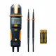 Testo 755-2 Akım/Voltaj Test Cihazı – 1000 V AC/DC, 200 A AC, Döner Alan ve Tek Kutuplu Faz Testi, Fenerli (0590 7552)