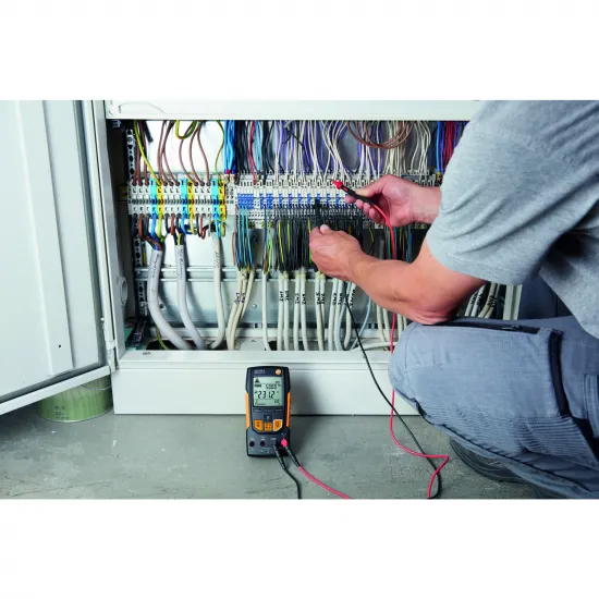 Testo 760-2 TRMS Dijital Multimetre – Otomatik Parametre Algılama, µA, Alçak Geçirgen Filtre, Sıcaklık Adaptörlü, CAT IV (0590 7602)