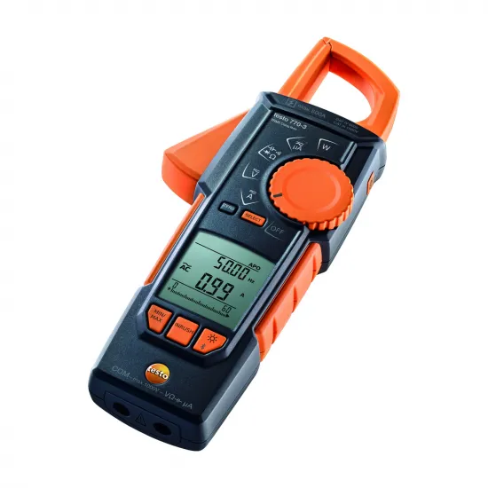 Testo 770-3 Bluetooth TRMS Pens Ampermetre Kiti – 600 A AC/DC, 1000 V, µA, Güç ve Başlatma Akımı, Çantalı (0590 7703 02)