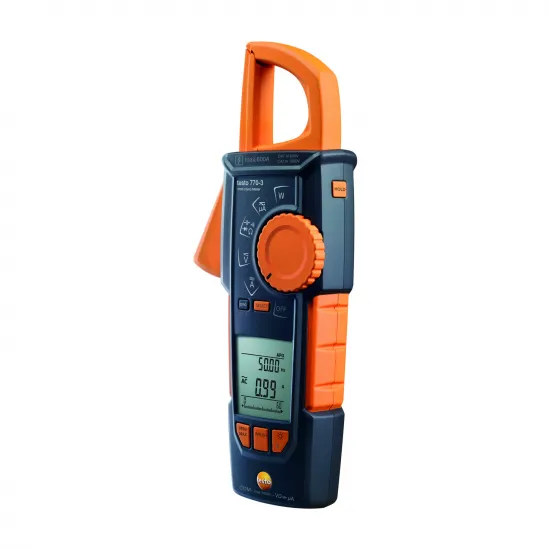 Testo 770-3 Bluetooth TRMS Pens Ampermetre Kiti – 600 A AC/DC, 1000 V, µA, Güç ve Başlatma Akımı, Çantalı (0590 7703 02)