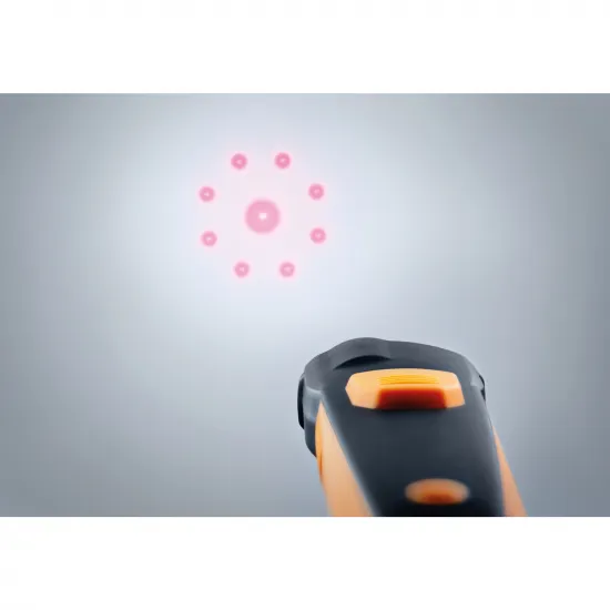Testo 805i Kablosuz Kızılötesi (Infrared) Termometre – Bluetooth, −30…+250 °C, 8 Noktalı Lazer İşaretleme (0560 1805)