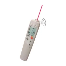 Testo 826-T2 Gıda İçin Kızılötesi (Infrared) Termometre – 6:1 Optik, Tek Nokta Lazer, −50…+300 °C, TopSafe Kılıf Dahil (0563 8282)