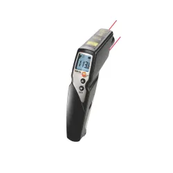 Testo 830-T4 Lazerli Kızılötesi (Infrared) Termometre – −30…+400 °C, 30:1 Optik, 2 Nokta Lazer, K Tipi Prob Girişi (0560 8314)