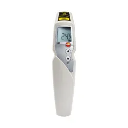 Testo 831 Gıda İçin Kızılötesi (Infrared) Termometre – −30…+210 °C, 30:1 Optik, 2 Noktalı Lazer, Ayarlanabilir Emisivite, Alarm (0560 8316)