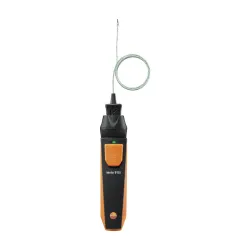 Testo 915i Kablosuz Esnek Termokupl Problu Termometre (K Tipi) – Bluetooth, −50…+400 °C, 800 mm Fiberglas Kablo (0563 4915)