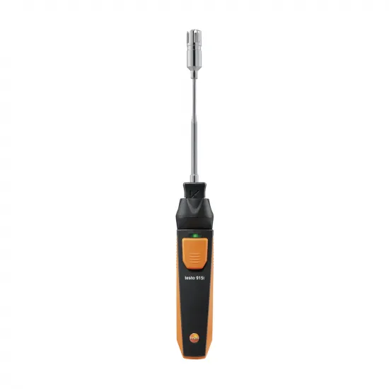 Testo 915i Kablosuz Yüzey Sıcaklık Probu (Termokupl K Tipi) – Bluetooth, −50…+350 °C, Yaylı Termokupl Şerit (0563 2915)