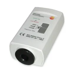 Testo Ses Seviyesi Kalibratörü – 94/114 dB, 1000 Hz, IEC 60942 Sınıf 2, ½ ve 1 inç Mikrofon Uyumlu (0554 0452)