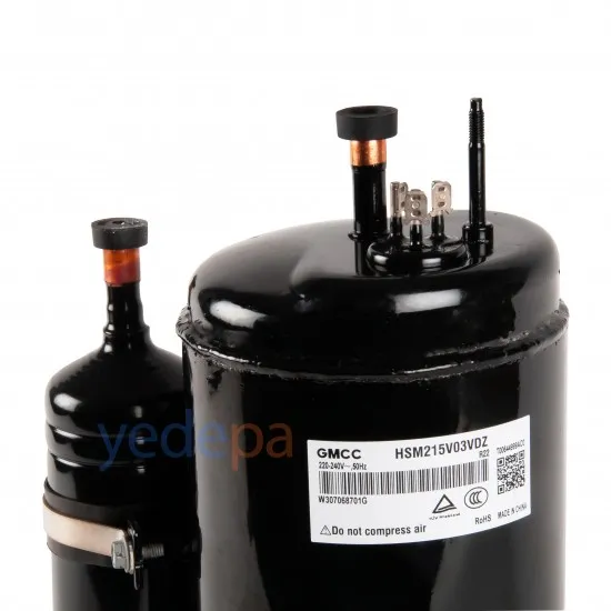 Toshiba Rotary Klima Kompresörü - HSM215V03VDZ, R22, 12000 BTU