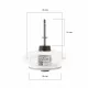 TY-DQ-02167 TWZ50-A01 İnverter Klima Dış Ünite Fan Motoru