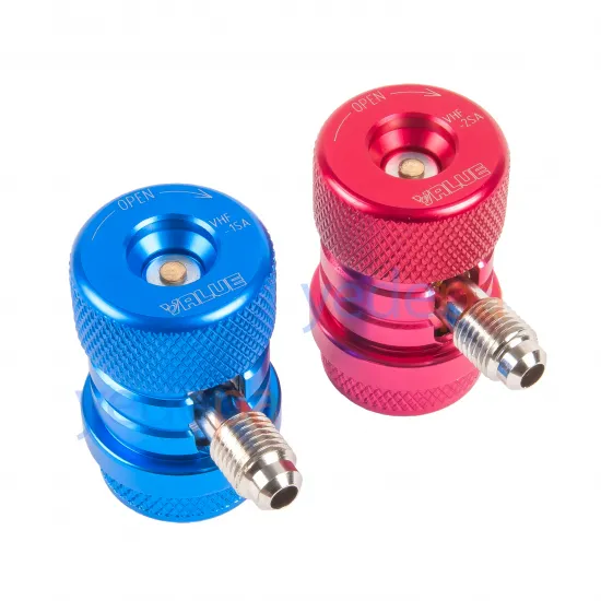 Value Oto Klima R134a Gaz Basma Aparat Seti - VHF-SA Araç Klima Şarj Vanası (1/4", 6.35 mm)