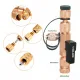 Value VCR1 Sibop (Schrader Valf İğnesi) Sökme Takma ve Sistem Dolum Aparatı (1/4 x 1/4 inç ve 5/16 inç)