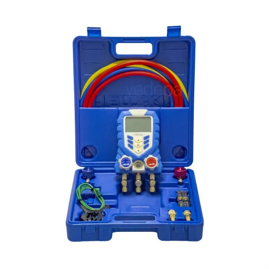 Value VDG1 Manifold Dijital Isı Ölçerli - 3 Hortumlu